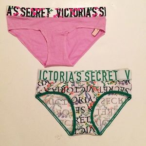 Victoria’s Secret floral print panty set